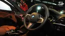 Interior dan panel dalam The All New BMW X4 seri terbaru saat peluncuran di Jakarta, Kamis (7/2). All New BMW X4 dibandrol dengan harga RP Rp 1,459 miliar. (Merdeka.com/Dwi Narwoko)