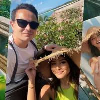 Amanda Khairunnisa dan Tavan Dutton tampak mesra di foto-foto yang mereka unggah di medsos.