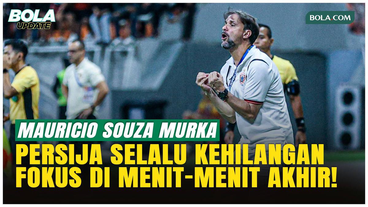 Mauricio Souza Murka, Soroti Fokus Persija yang Buyar di Injury Time