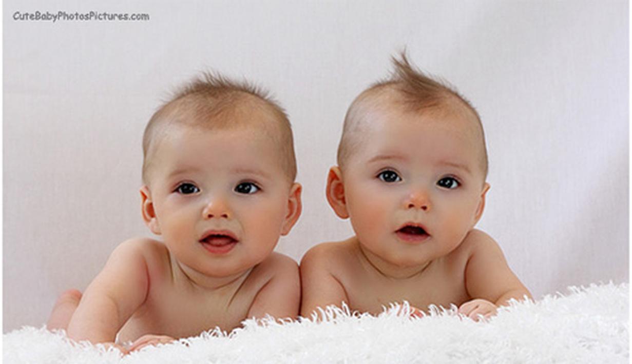 10 Foto Bayi Kembar  Yang Lucu dan Unik Fashion Fimela com