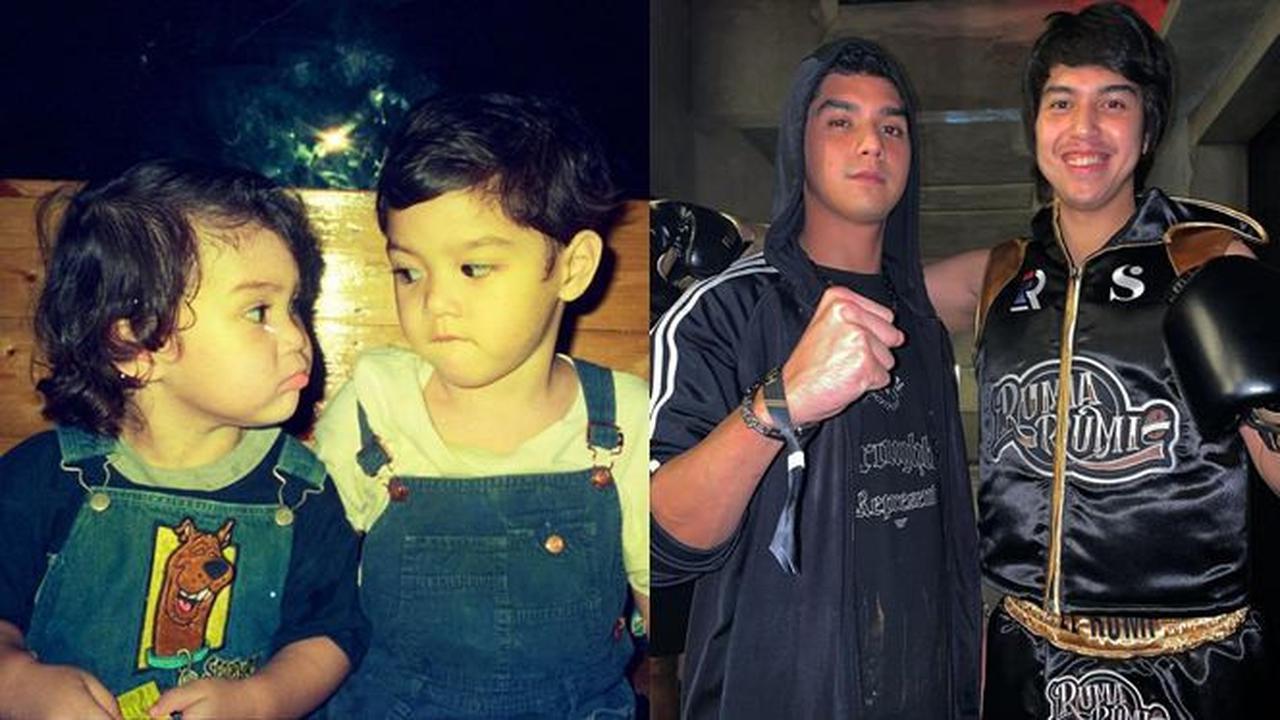 7 Potret Masa Kecil Al Ghazali dan El Rumi Ini Sukses Bikin Gemas