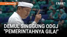 Gubernur Jawa Barat Dedi Mulyadi menghadiri peringatan Hari Kesatuan Gerak PKK, di Gedung Sasana Budaya Ganesha ITB, Selasa (18/11). Dalam acara tersebut, Dedi Mulyadi ditemani sang putri, Nyi Hyang.