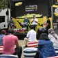 Direktur Jenderal Peternakan dan Kesehatan Hewan Kementan, I Ketut Diarmita di Talkshow, Tani on Stage (TOS) yang digelar di pelataran parkir Gedung C Kementerian Pertanian, Selasa (21/7).