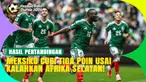 Meksiko mengalahkan Afrika Selatan 2-0 pada laga Grup A Piala Dunia 2026 di Estadio Azteca, Jumat (12/6/2026). Gol Julian Quinones dan Santiago Gimenez memastikan kemenangan El Tri dalam pertandingan yang diwarnai tiga kartu merah dan keputusan VAR.