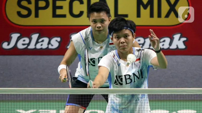 Apriyani Rahayu/Siti Fadia Kunci Tiket 16 Besar Indonesia Open 2024