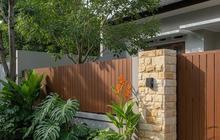 8 Inspirasi Desain Pagar Rumah Kombinasi Besi Hollow & Batu Alam: Modern, Kuat, Elegan