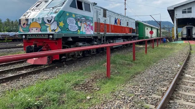 Giliran 3 Karakter Komik Lokal Mejeng di Gerbong dan 11 Stasiun Kereta Api Sepanjang Musim Mudik Lebaran 2025