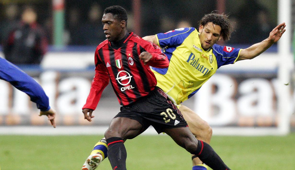 Amauri. Striker Italia ini memperkuat Chievo selama 3 musim pada 2003/2004 hingga 2005/2006. Total bermain dalam 96 laga dengan mencetak 22 gol. Ia pensiun pada 2017 usai memperkuat New York Cosmos yang hanya dibelanya dalam 3 laga. (Foto: AFP/Carlo Baroncini)