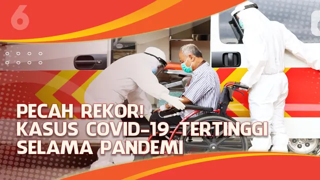 VIDEO Headline: Kasus Aktif Covid-19 Indonesia Capai Rekor Tertinggi
