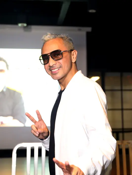 Meski tidak mengenal sosok ayahnya Ariel, Giring melihat bahwa sahabatnya itu sangat dekat dengan ayahnya. (Andy Masela/Bintang.com)