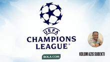 Persaingan sengit fase knock-out Liga Champions: Duel jawara. (Bola.com/Adreanus Titus)