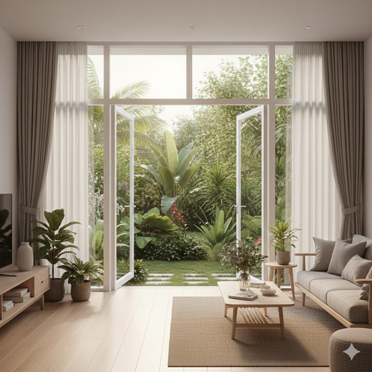 7 Desain Rumah Kecil dengan Jendela Besar agar Terasa Lapang dan Sejuk