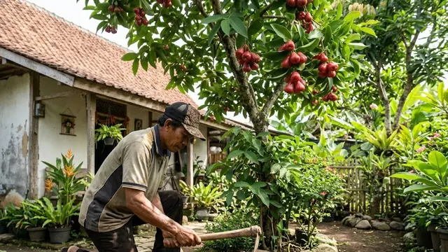Menjaga Kondisi Tanah Tetap Gembur dan Tidak Becek