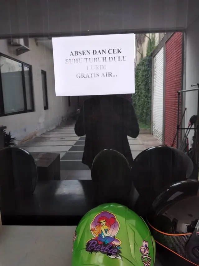 pengumuman di kantor saat new normal