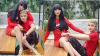 5 Potret Kebersamaan Lucinta Luna dan Abash, Hobi Pakai Baju Senada