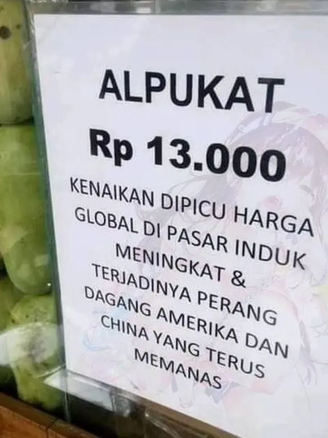 6 Cara Promosi Penjual Alpokat Ini Unik, Bikin Geleng Kepala