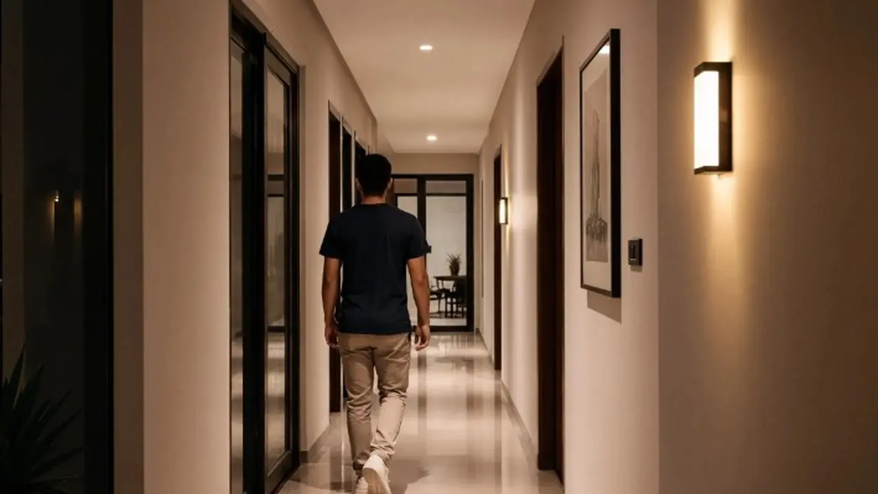 Ide Lampu Dinding untuk Membuat Lorong Rumah Tidak Terlihat Gelap