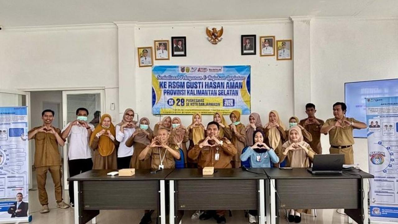 RSGM Kalsel Perkuat Rujukan Gigi dan Mulut di 28 Puskesmas Banjarmasin, Tingkatkan Akses Layanan
