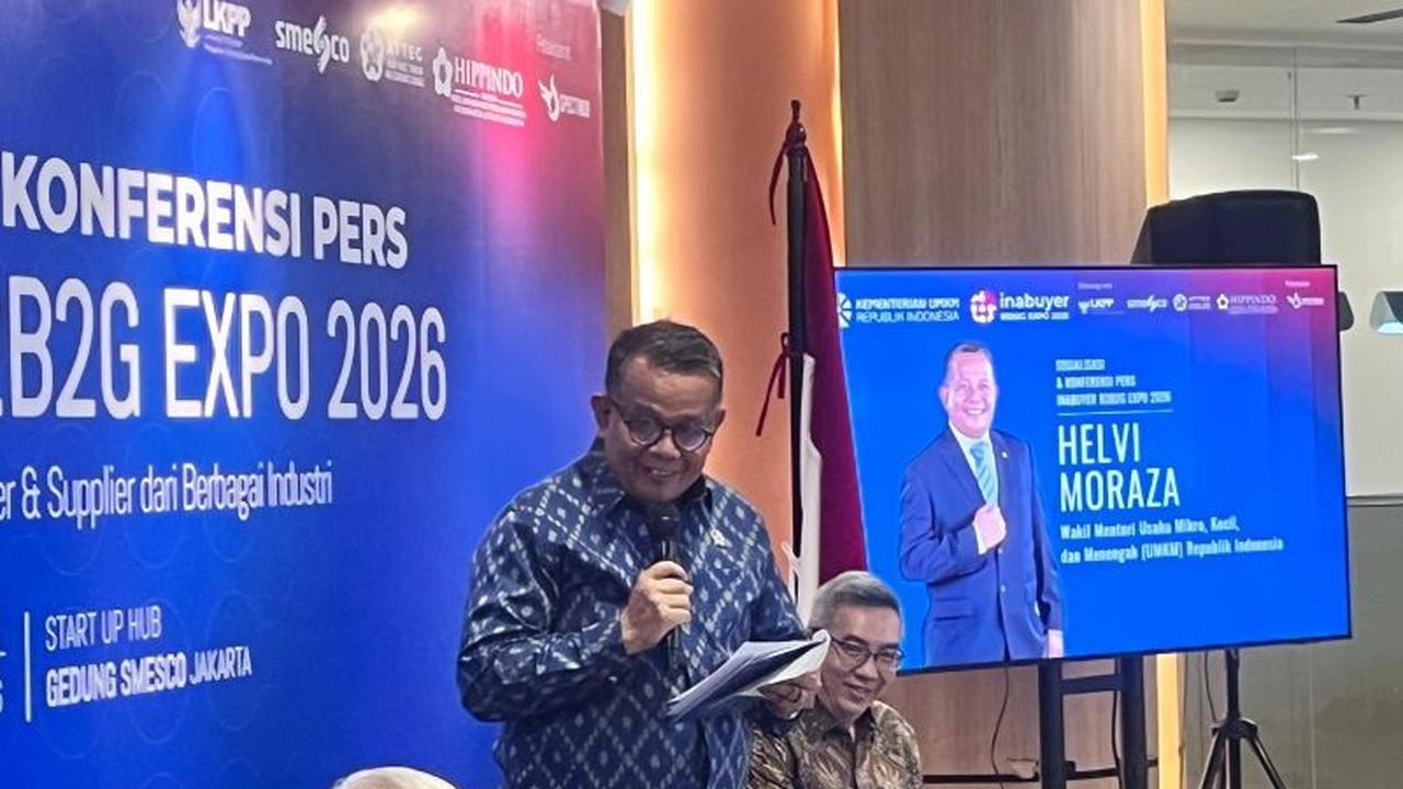 Kementerian UMKM Perkuat Keberpihakan pada Pengusaha Lokal, Inabuyer B2B2G Expo 2026 Jadi Ajang Strategis