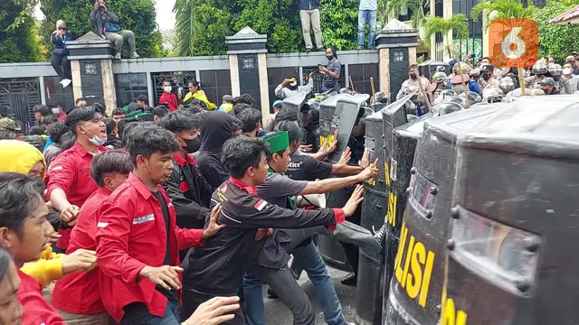 Demo Mahasiswa di Tarakan