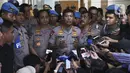 Kapolri Jenderal Polisi Idham Azis memberikan keterangan usai mengikuti rapat kerja perdana dengan Komisi III DPR di Kompleks Parlemen, Jakarta, Kamis (30/1/2020). (Liputan6.com/Johan Tallo)