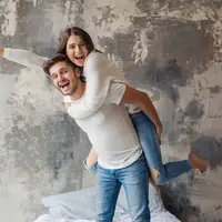 ilustrasi pasangan cinta/photo created by marymarkevich - www.freepik.com