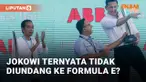 Jokowi Ternyata Tidak Diundang ke Formula E?