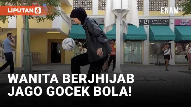 Maymi Asgari warga Denmark keliharin Iran yang berusia 24 tahun dan memakai hijab, ingin mengubah pendapat orang terhadap atlit freestyle football perempuan muslim.