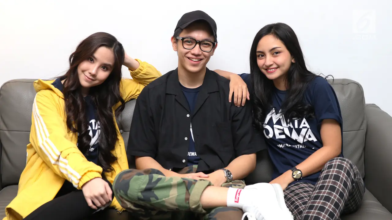 Pemain film Mata Dewa, Agatha Chelsea,Brandon Salim, Valerie Tifanka