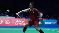 Tunggal putra Indonesia&nbsp; Jonatan Christie. (foto: PBSI)&nbsp;