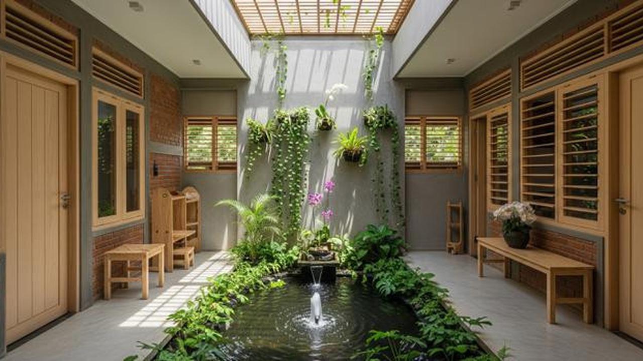 6 Model Desain Rumah Mini dengan Atrium Kecil, Cocok untuk Lahan Sempit