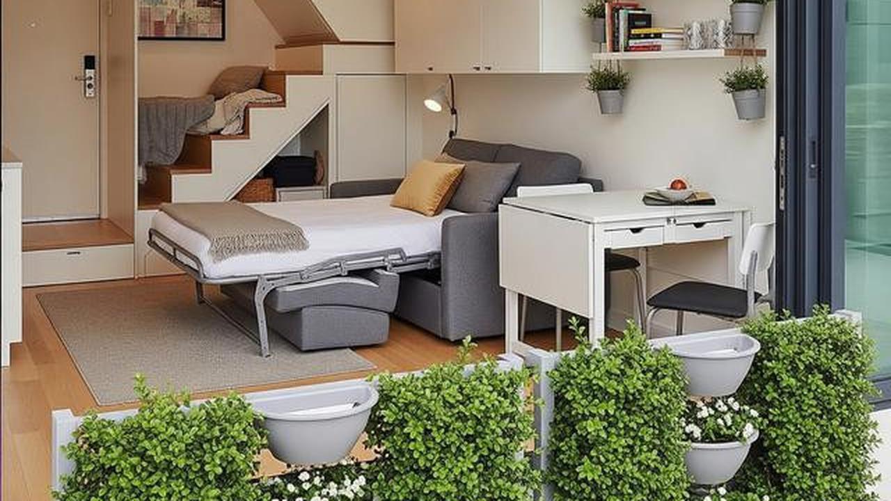 6 Model Rumah Kecil Tapi Luas dengan Pagar Tanaman Hias Modern Minimalis