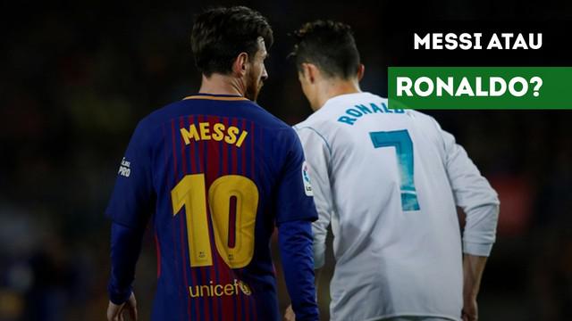 Siapakah yang menjadi pilihan Ronaldinho? Cristiano Ronaldo atau Lionel Messi?