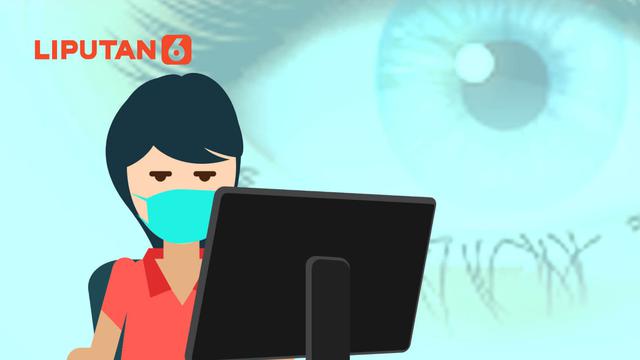 Banner Infografis 5 Cara Jaga Kesehatan Mata Era Daring Selama Pandemi Covid-19