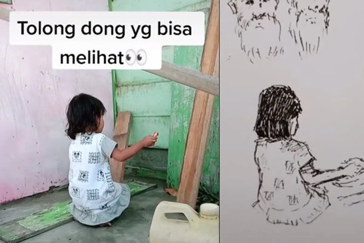 Bocah Bicara Sendiri, Indigo Ungkap Sosok Penampakan Lewat Sketsa