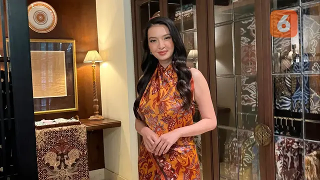 Raline Shah saat ditemui di Iwan Tirta Home usai pulang dari menghadiri Festival Film Cannes. (Dok: Liputan6.com/dyah)