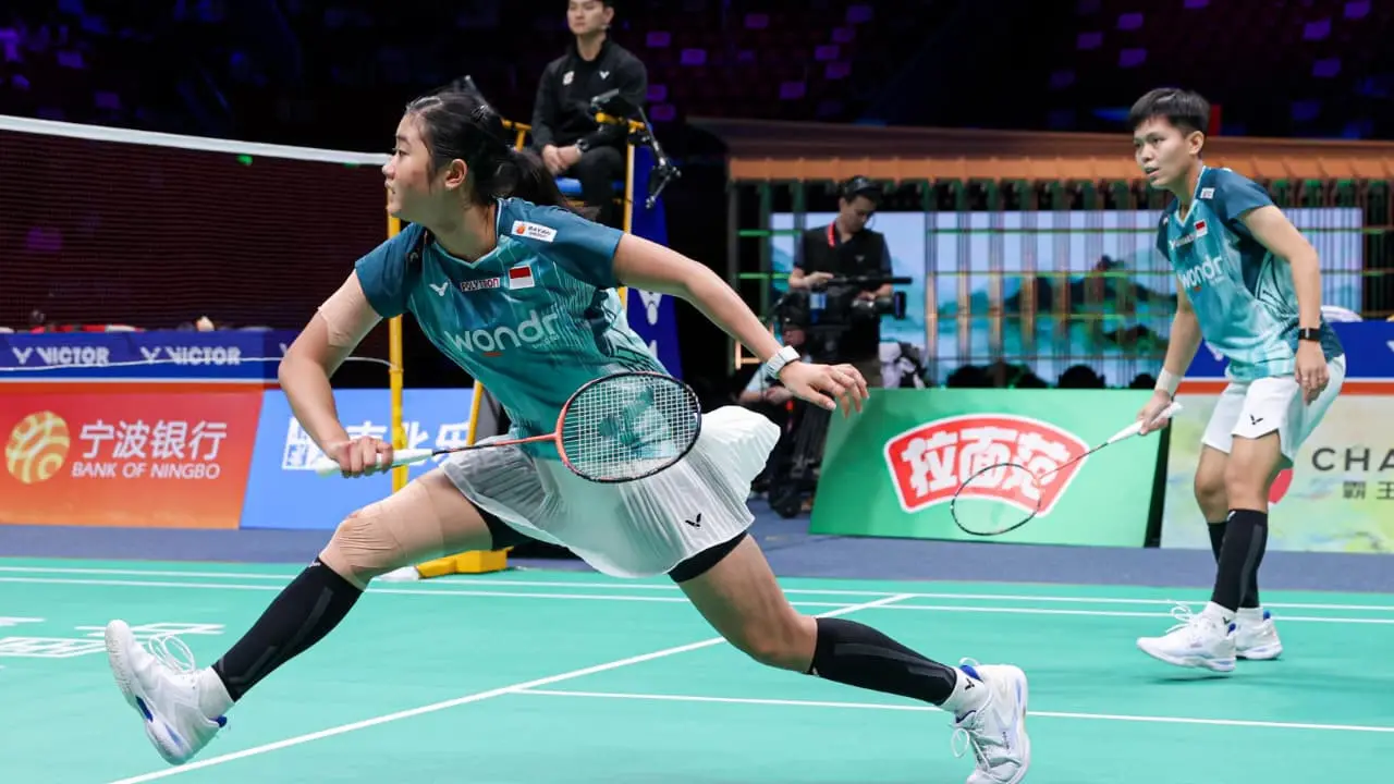 Amallia Cahaya Pratiwi/Siti Fadia Silva Ramadhanti - Kejuaraan Bulu Tangkis Asia 2026 - Bulu Tangkis