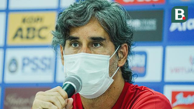 Stefano Cugguru atau Teco Sebelum Laga Lawan Persib Bandung