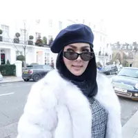 Princess Syahrini dengan rambut sebahu. (instagram/princessyahrini).