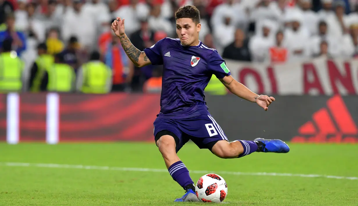 5. Juan Fernando Quintero. (AFP/Giuseppe Cacace)