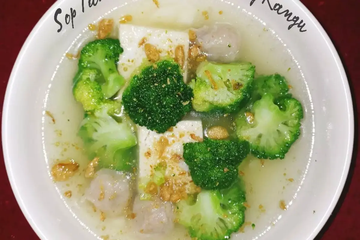 Sup Tahu Brokoli Baci Tulang Rangu Ambyar Kitchen