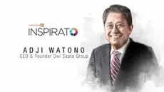 Berangkat dari keluarga miskin, Adji Watonomampu mengembangkan Dwi Sapta Group menjadi perusahaan advertising lokal terbaik dan nomor tiga sebagai perusahaan advertising terbaik di Indonesia.