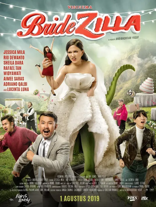Poster film Bridezilla (Instagram/ visinemaid)
