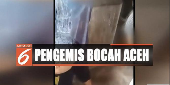 Heboh Suami-Istri di Aceh Hukum Anak Jika Tak Mau Mengemis