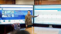 Menteri Hukum (Menkum), Supratman Andi Agtas menyatakan, peluncuran transformasi digital merupakan momentum Kemenkum meningkatkan kualitas pelayanan publik. (Istimewa)