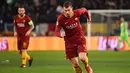 3. Edin Dzeko (AS Roma) - 5 gol dan 3 assist (AFP/Alberto Pizzoli)