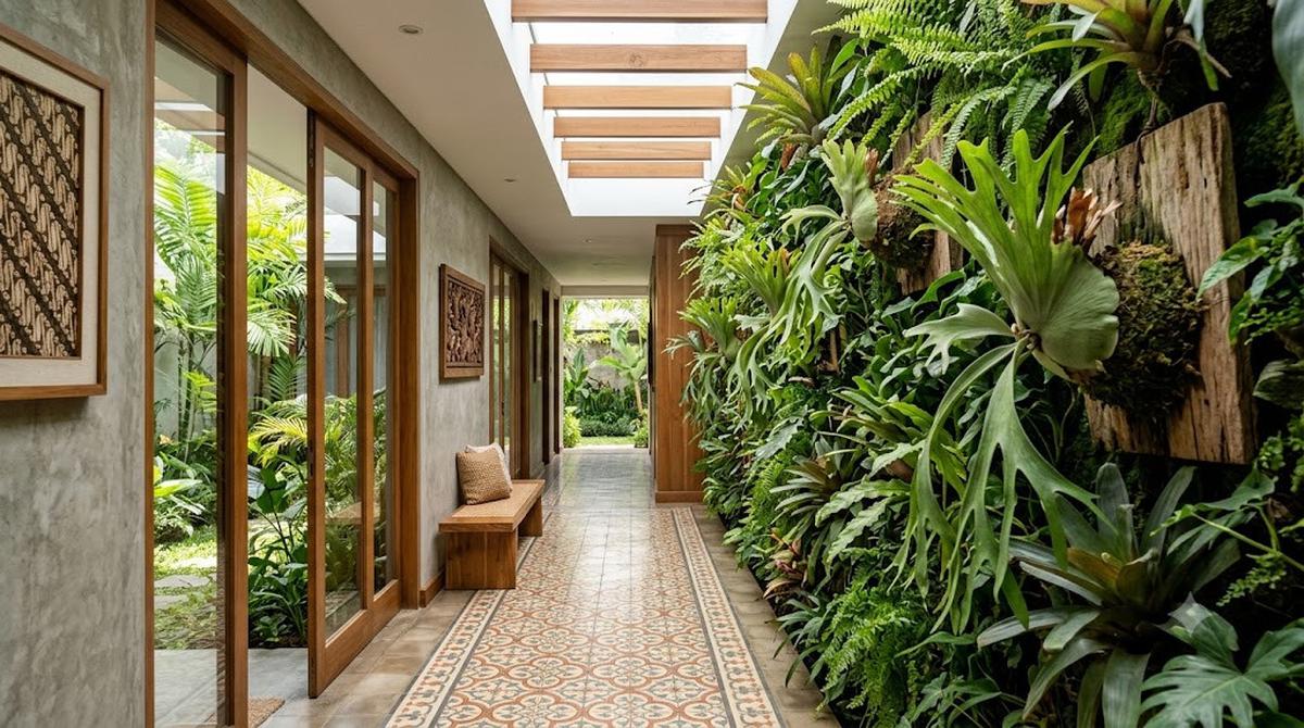 Inspirasi Kebun Pakis Hias untuk Lorong Rumah
