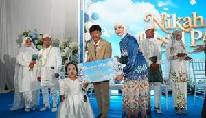 Nikah Gratis PAN Bantu 28 Pasangan Wujudkan Harapan Berkeluarga