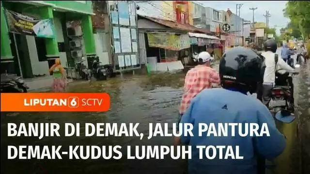 Hingga pagi ini, banjir masih melanda sejumlah wilayah di Jawa Tengah. Untuk mengetahui kondisi terkini kami ajak Anda bergabung bersama dengan Kalvin Tonggi di Demak.