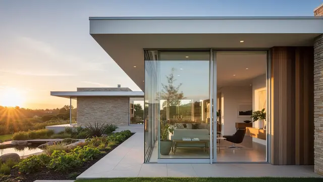 Model Rumah dengan Pintu Geser Sederhana/Gemini AI